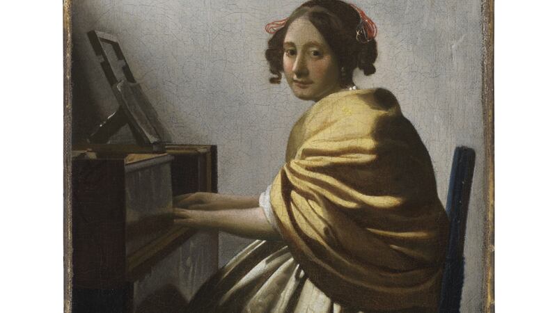 ‘Young Woman Seated at a Virginal’ by  Johannes Vermeer: painting owned by  Thomas Kaplan is the world’s only privately owned Vermeer