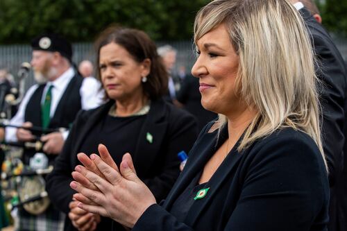 Michelle O’Neill faces calls to resign over Bobby Storey funeral