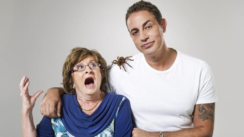 Baz Ashmawy and his mother Nancy in the Emmy-winning 50 Ways to Kill Your Mammy