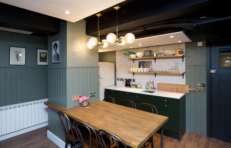 A co-living space at Node in Dublin's city centre. 
Photo: Tom Honan for The Irish Times.