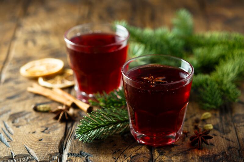 Homemade mulled wine with spices. Photograph: Mariha-kitchen/Getty Images/iStock