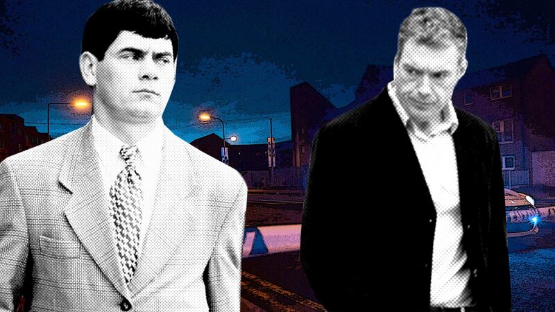 Gerry Hutch (the Monk) and the late Christy Kinahan whose son, Daniel Kinahan, was the primary target of the Regency Hotel gun attack