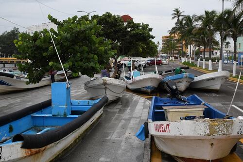 Hurricane Grace crosses over Mexico’s Gulf shore