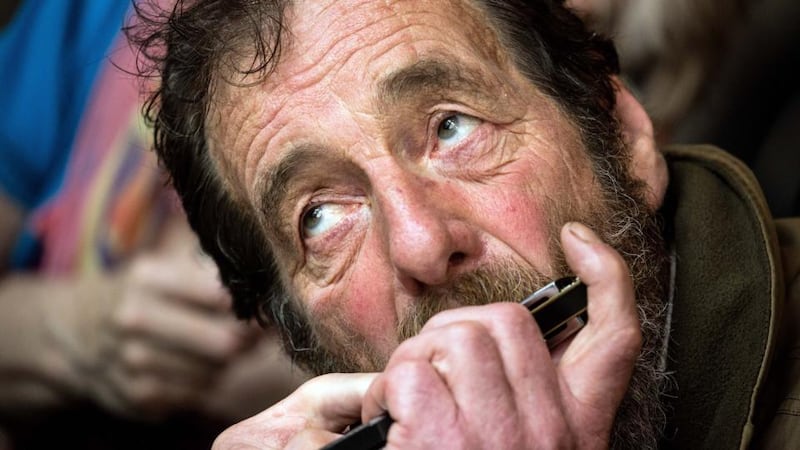 Tom Martin, Keadue, Co Roscommon, plays harmonica in  at Saorla Seisiun in An Seisiún Bar. Photo: James Connolly