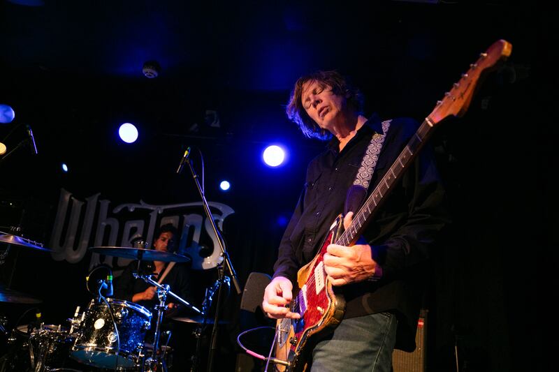 Sonic Life: Thurston Moore performs at Whelan's in Dublin on July 24th, 2023. Photograph: Kieran Frost/Redferns/Getty