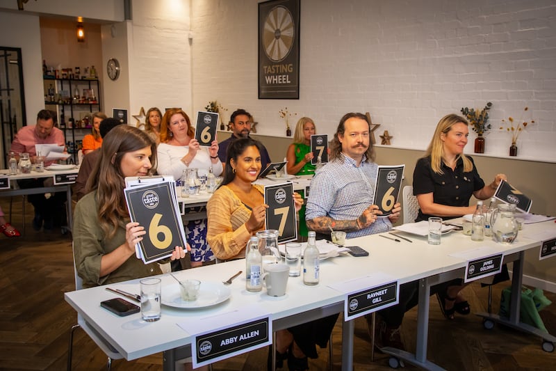 Judging underway at the Great Taste awards 2023.