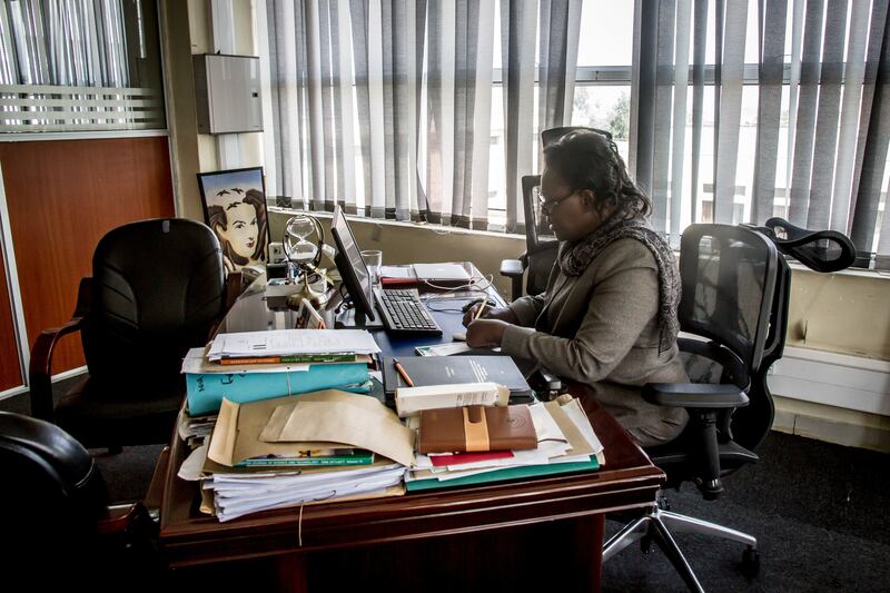 Lawyer Ruth Aura has been fighting for female representation in Kenya and she is impressed by the gains women are making. Photograph: Sally Hayden