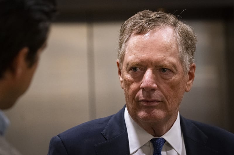 Robert Lighthizer has an outside chance of becoming  treasury secretary. Photograph: Al Drago/Bloomberg