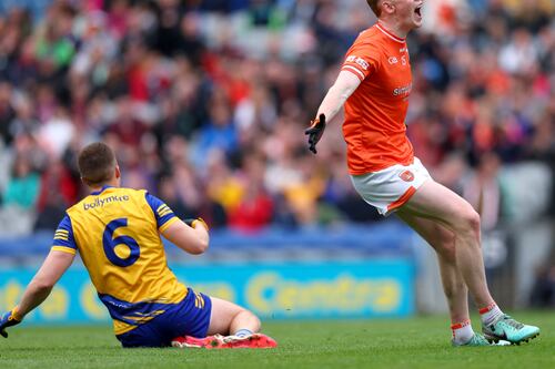 Armagh’s goals the difference as they see off misfiring Roscommon 