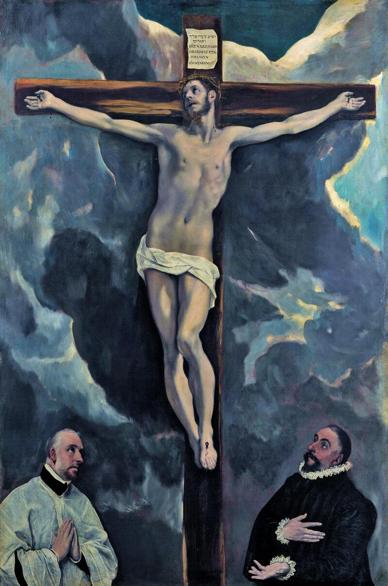 El Greco: Christ on the Cross (1595). Photograph: Tony Querrec/RMN-GP/Louvre