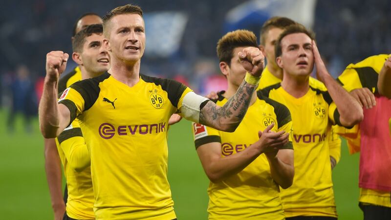 Bundesliga leaders Borussia Dortmund have already qualified for the Champions League last-16. Photograph: Patrik Stollarz/AFP/Getty