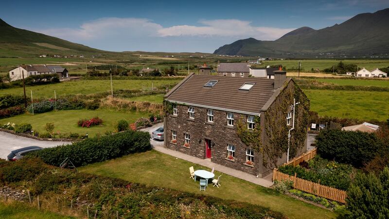 Drone image of An Riasc in Co Kerry. Photograph: Domnick Walsh © Eye Focus Ltd