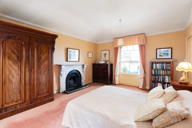 The house has three large double bedrooms.