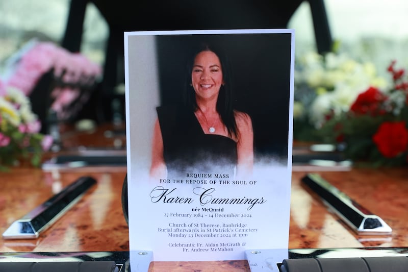 Karen Cummings’s hospital colleagues described her as a calm, quiet and intelligent nurse who excelled in her work. Photograph: Liam McBurney/PA Wire