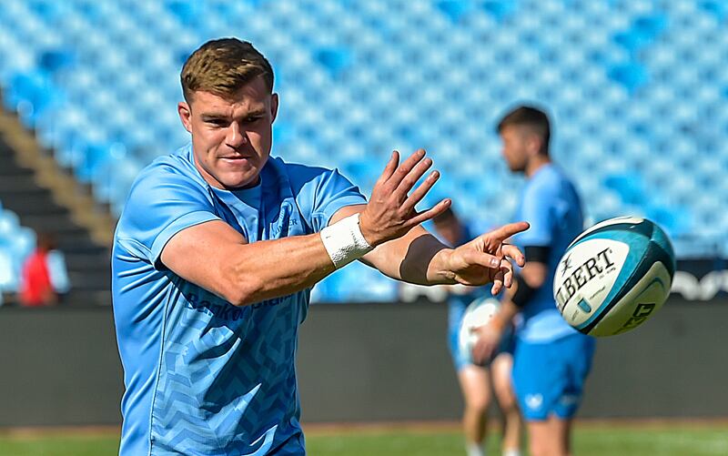 Garry Ringrose: returns to the Leinster starting team for the first time since January. Photograph: Christiaan Kotze/ Steve Haag Sports/Inpho