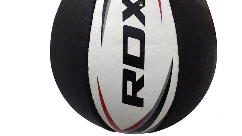 A leather RDX speedball, €32.99, is available through Littlewoods Ireland.