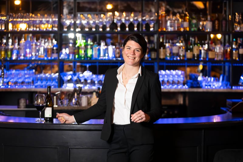 Sommelier Morgan VanderKamer of Union Wine Bar, Waterford city. Photograph: Patrick Browne