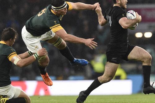 Kiwis edge out Springboks in epic gladiatorial battle