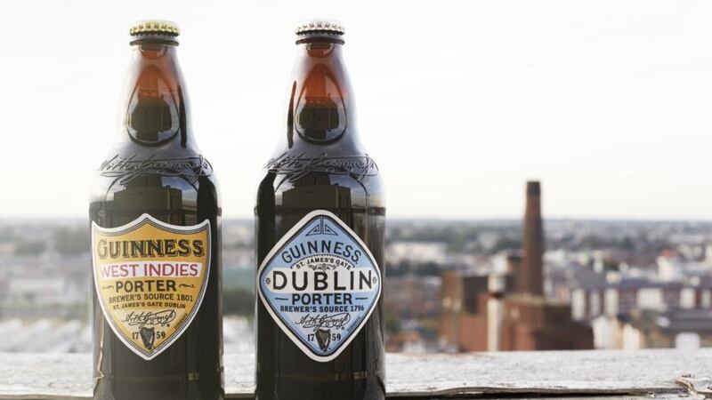 Pair of porters: Guinness’s new West Indies Porter and Dublin Porter