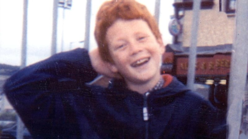 Stephen Hughes (12), who died when the den outside his house in Tallaght in which he was sleeping was set on fire in 2001. Photograph: Collins