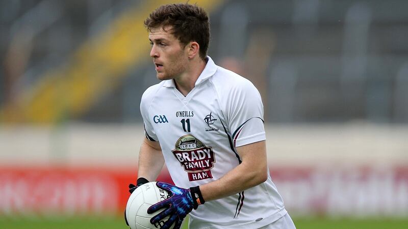 Niall Kelly returns to action for Kildare this season after a break. Photograph:  Donall Farmer/Inpho