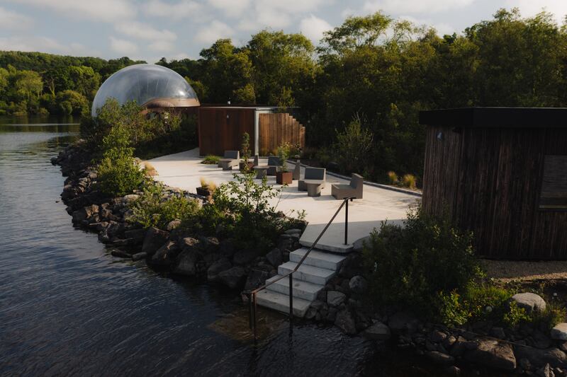 Finn Lough Resort Shoreline Spa. Photograph: Will Archer