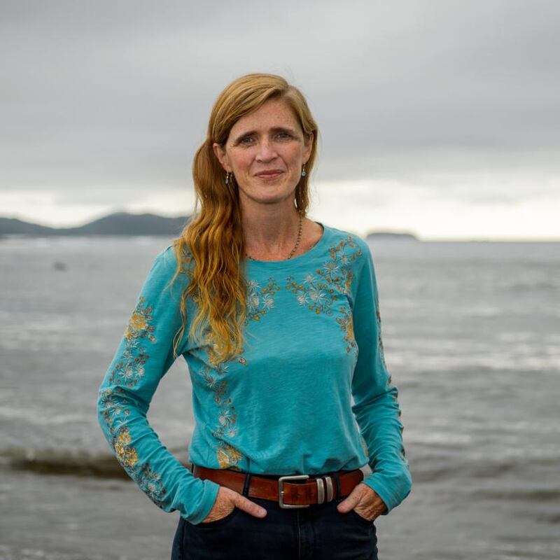 Samantha Power in Co Kerry. Photograph: Stephen Kelleghan