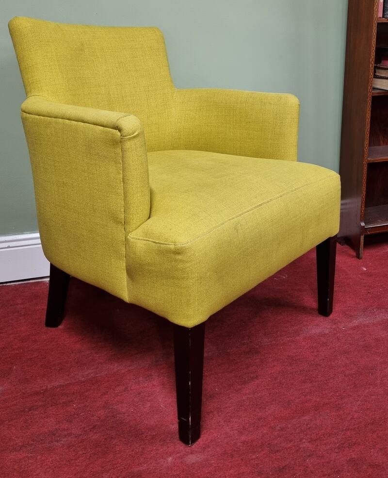 Sean Eacrett is selling 134 mustard tub chairs from a five-star Dublin hotel