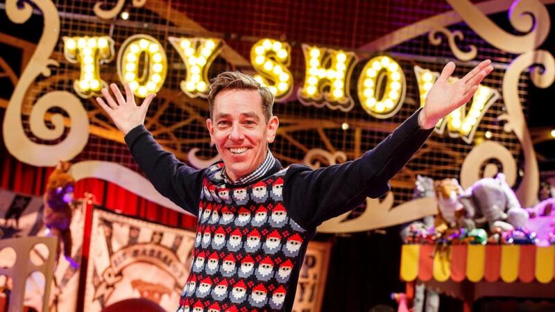 Late Late Toy Show: to be fair to Ryan Tubridy, he is not afraid to make a fool of himself. Photograph: Andres Poveda