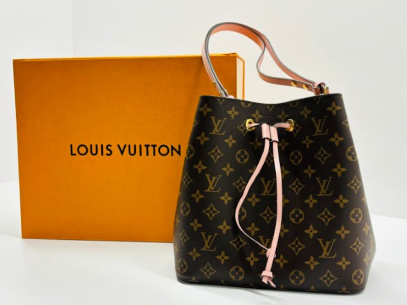 A Louis Vuitton bag being auctioned on behalf of the Criminal Assets Bureau

