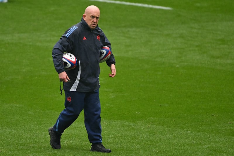 Shaun Edwards was the man who have France a sound defensive plan against Ireland. Photograph: Glyn KIRK/AFP via Getty Images          