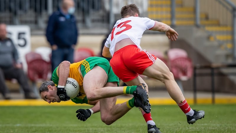 Michael Murphy and Donegal were beaten in the Ulster final by All-Ireland winners Donegal. Photograph: Morgan Treacy/Inpho