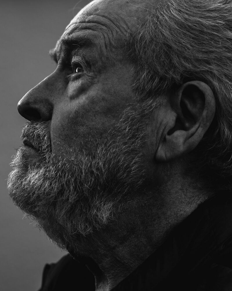 Ridley Scott: 'I got this from my dad, being very organised. He was a brilliant movement-control person. He was involved in D-Day.' Photograph: Ryan Pfluger/New York Times