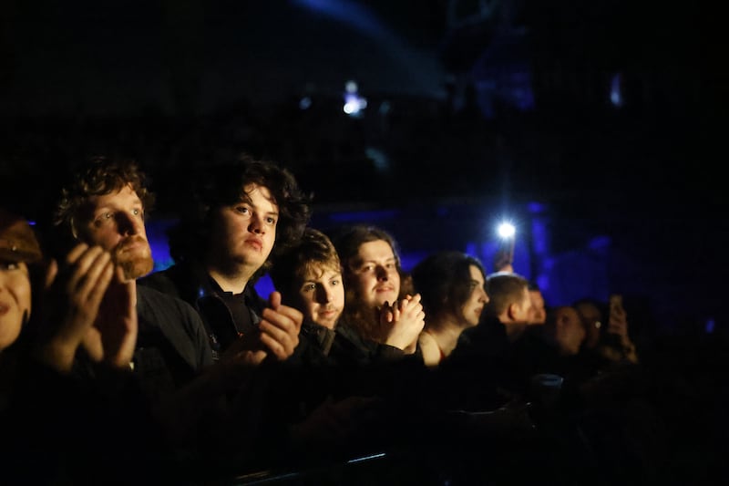 The audience at The Pogues concert. Photograph: Nick Bradshaw 