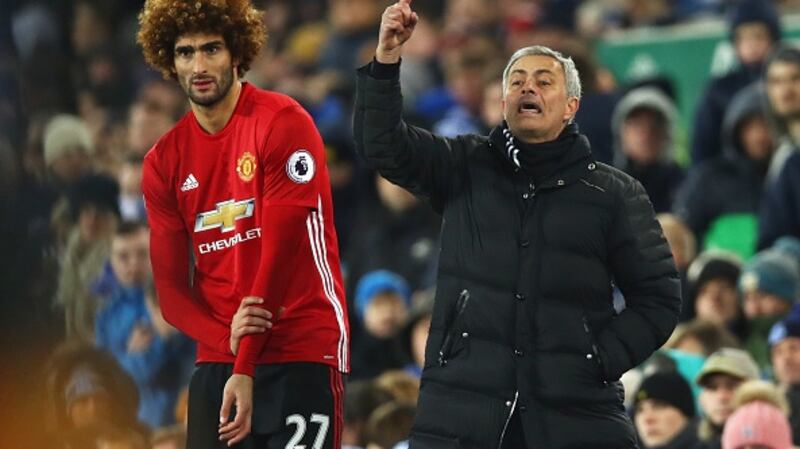 Jose Mourinho has received criticism for his team’s style of play. Photograph: Getty Images