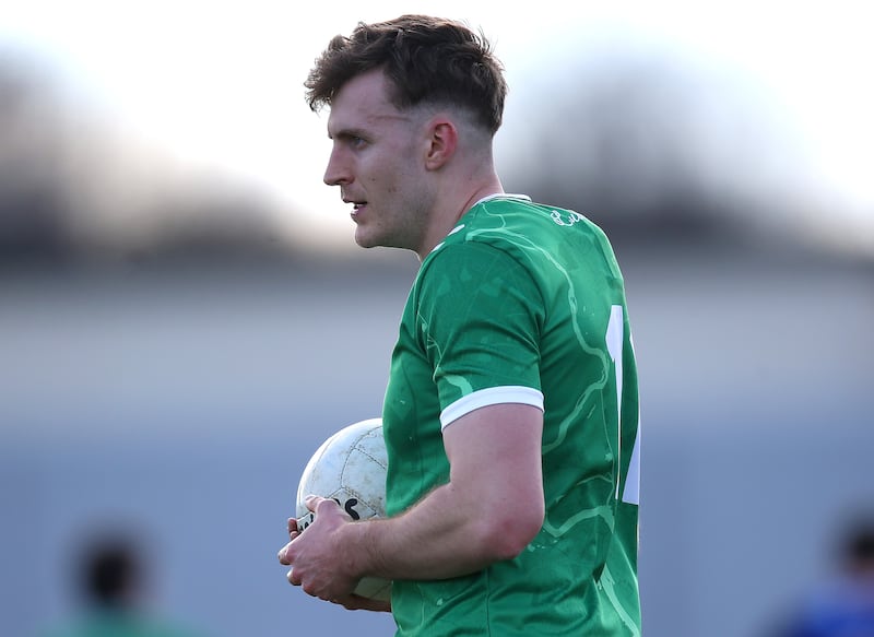 Limerick's James Naughton. Photograph: Leah Scholes/Inpho
