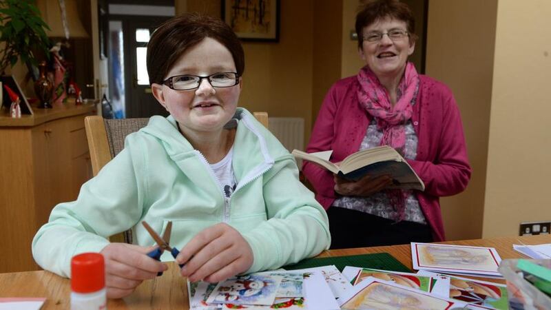 Lisa Comer at home in Mount Merrion with her mother, Marie. Photograph: Cyril Byrne