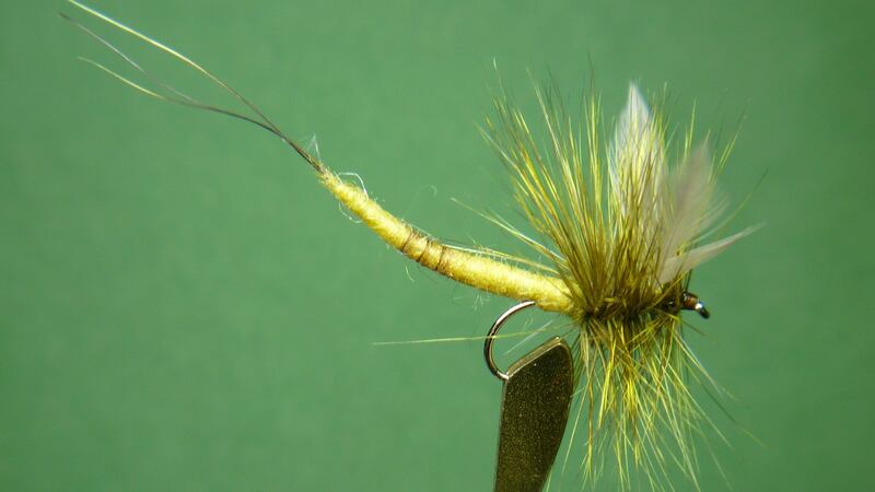 Detached-body Mayfly, tied by Jimmy Tyrrell