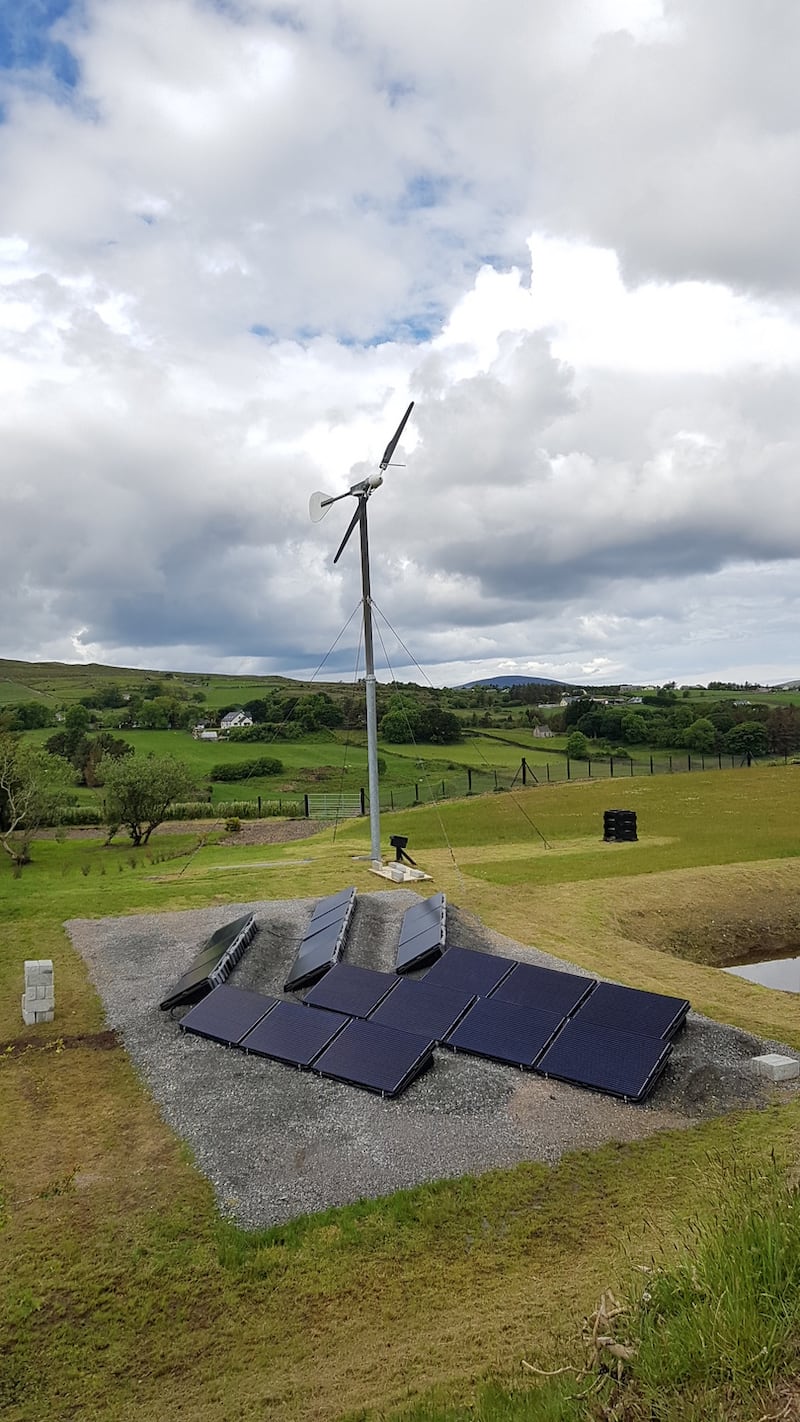 Donegal wind turbine