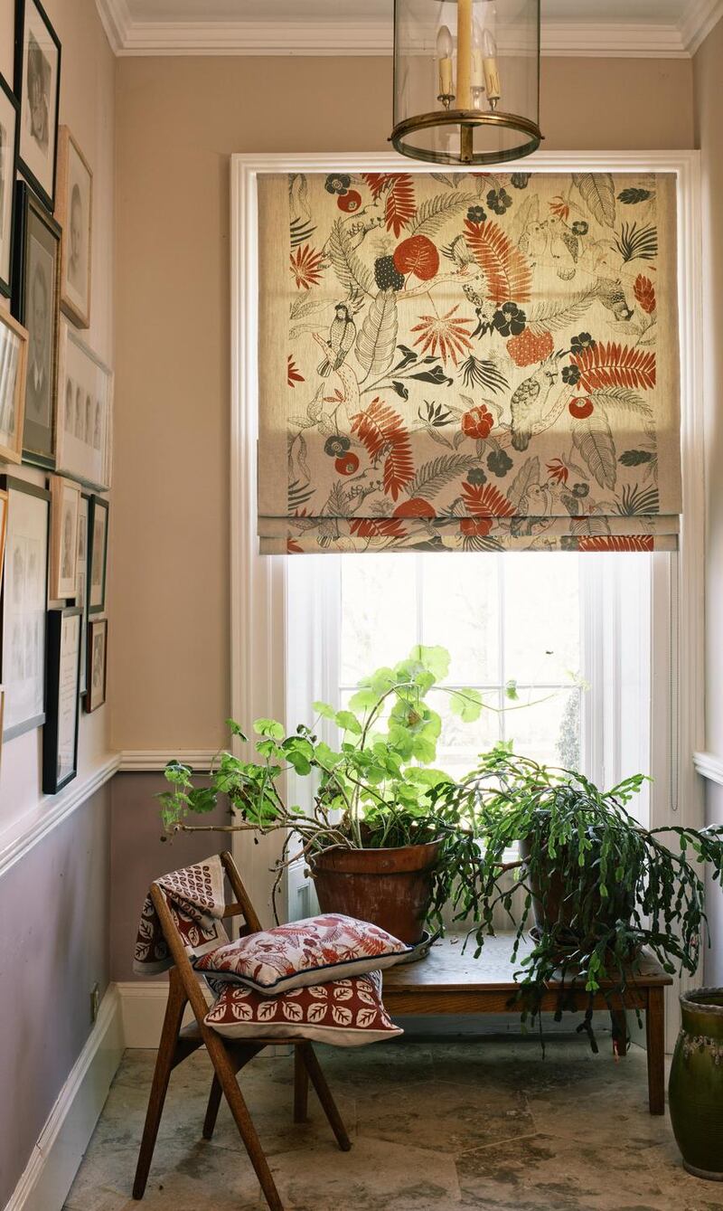 The botanical printmaker draws influence from her garden at The Old Rectory, a Georgian house near Brittas Bay