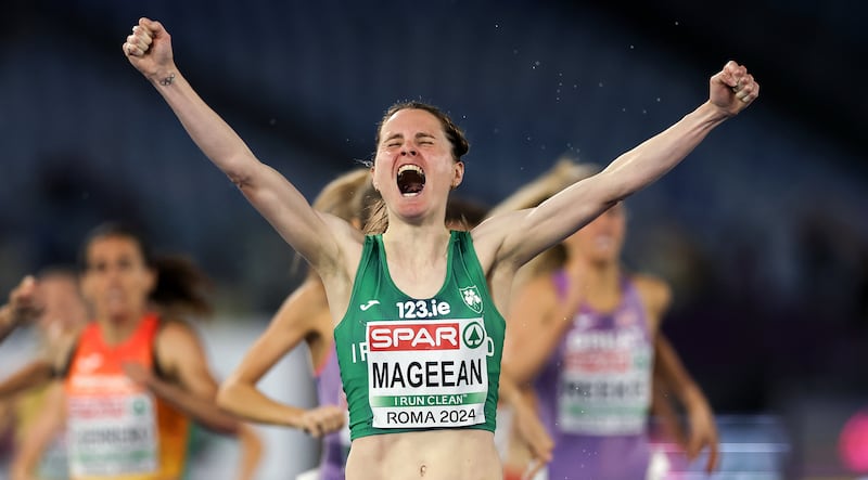 Ireland’s Ciara Mageean. Photograph: Morgan Treacy/Inpho