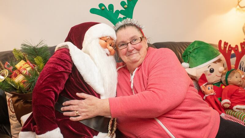 Josie Leonard is  Crumlin’s unofficial queen of Christmas. Photograph: Bryan James Brophy