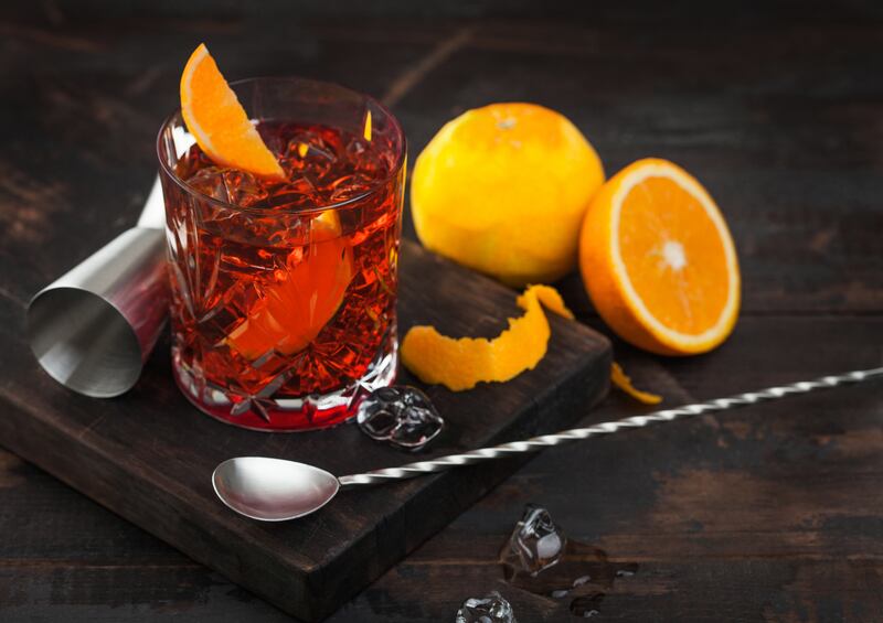 Negroni cocktail. Photograph: DenisMArt/GettyImages/iStock