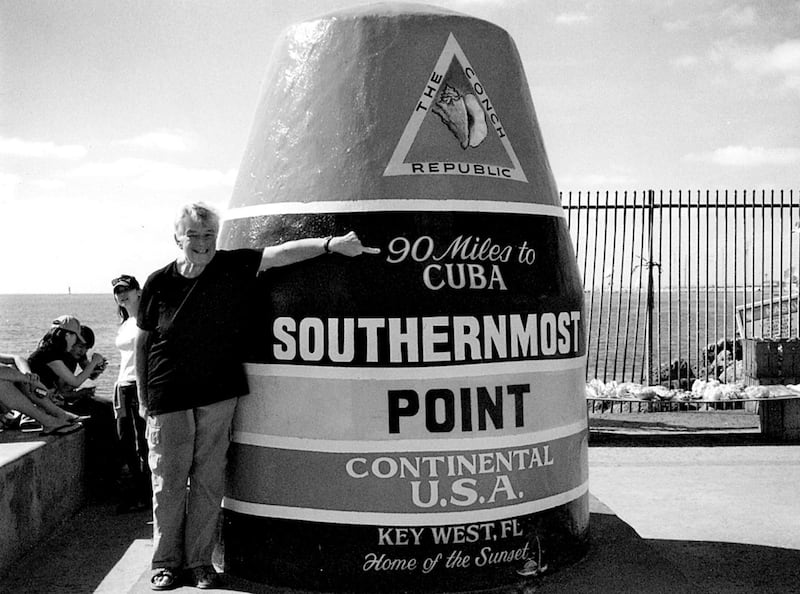 Dervla at Key West, Florida.