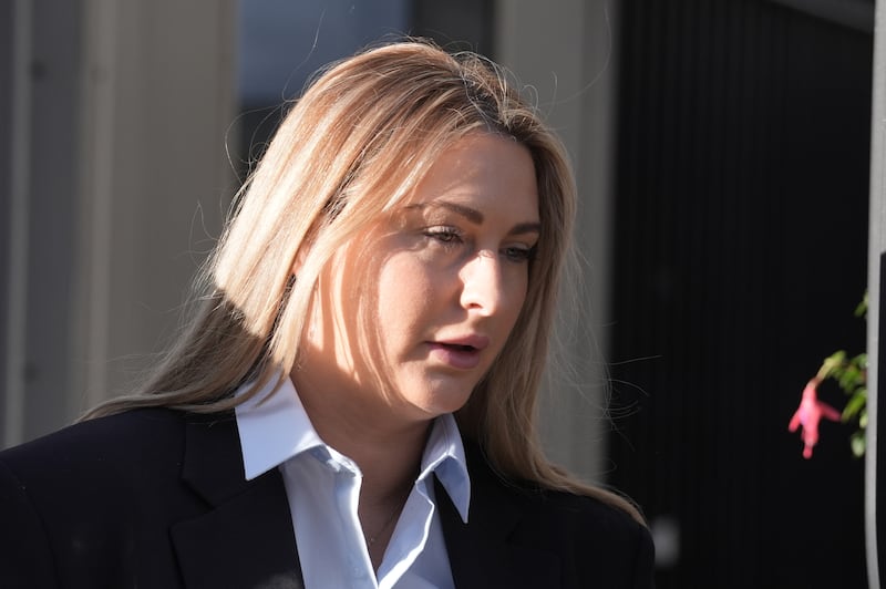 Nikita Hand at the High Court in Dublin on Wednesday. Photograph: Brian Lawless/PA Wire


