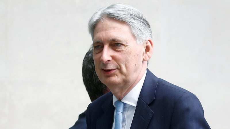 Britain’s chancellor of the exchequer Philip Hammond arrives at the BBC studios in London, Britain, July 21st, 2019. Photograph: Henry Nicholls/Reuters