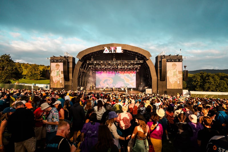 Declan McKenna on the main stage at All Together Now. Photograph: Aiesha Wong