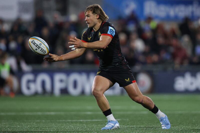 Ulster outhalf Aidan Morgan will make his Champions Cup debut against Toulouse. Photograph: Ben Brady/Inpho