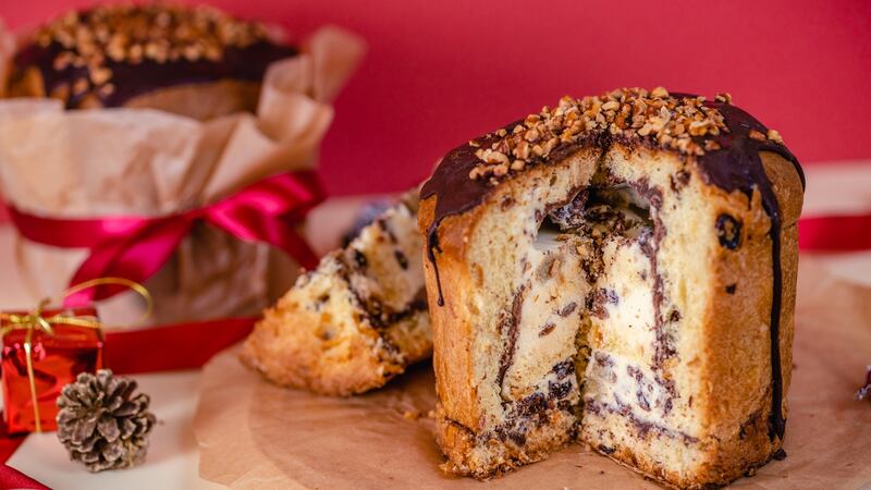 Panettone stuffed with Cream Of The Crop gelato. Acceptable – indeed, desirable – for breakfast. Photograph: Kamyla Abreu