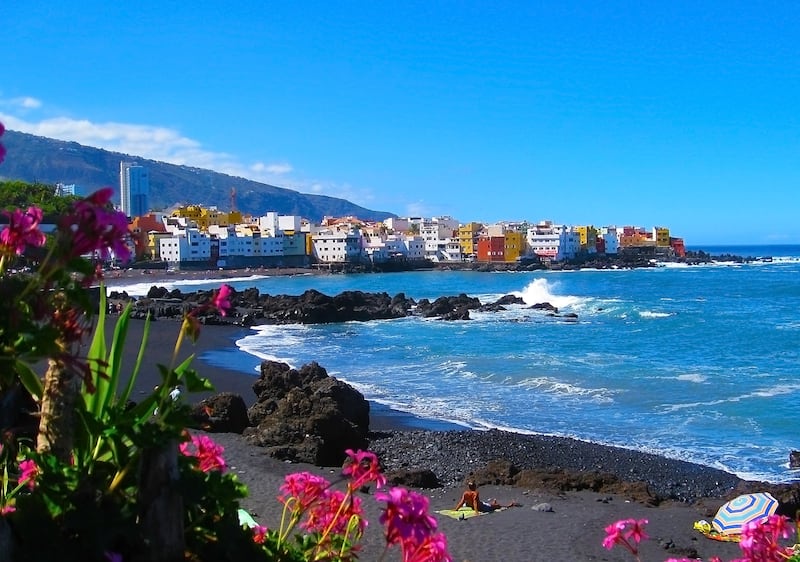 Playa Jardin, relax on the volcanic beaches of Tenerife